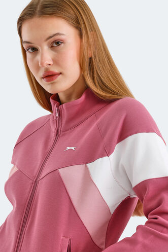 Slazenger VICTORY Women's Sweatshirt Rose - Thumbnail