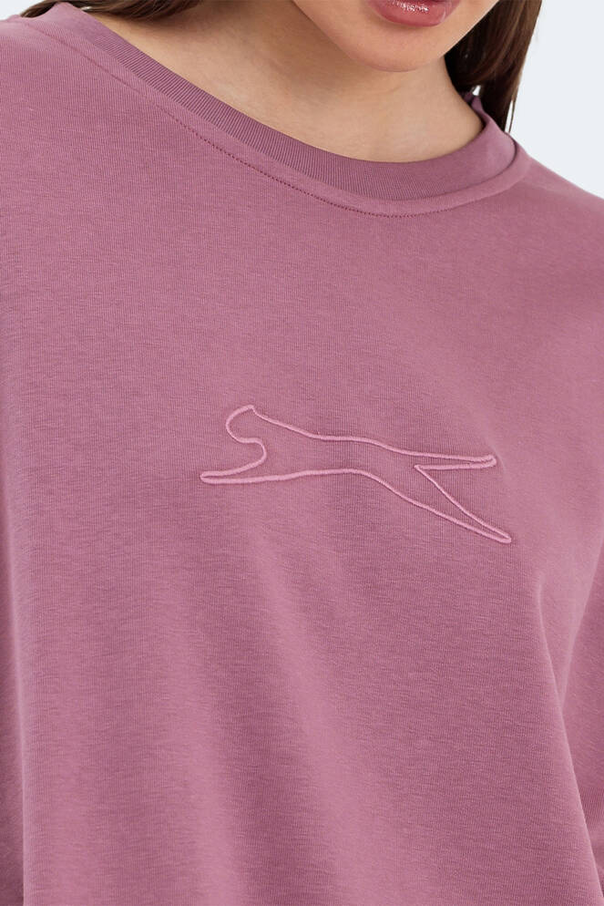 Slazenger VIKENTI SW Kadın Sweatshirt Gül