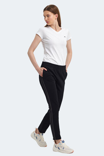 Slazenger VIKRAM Women's Sweatpants Black - Thumbnail
