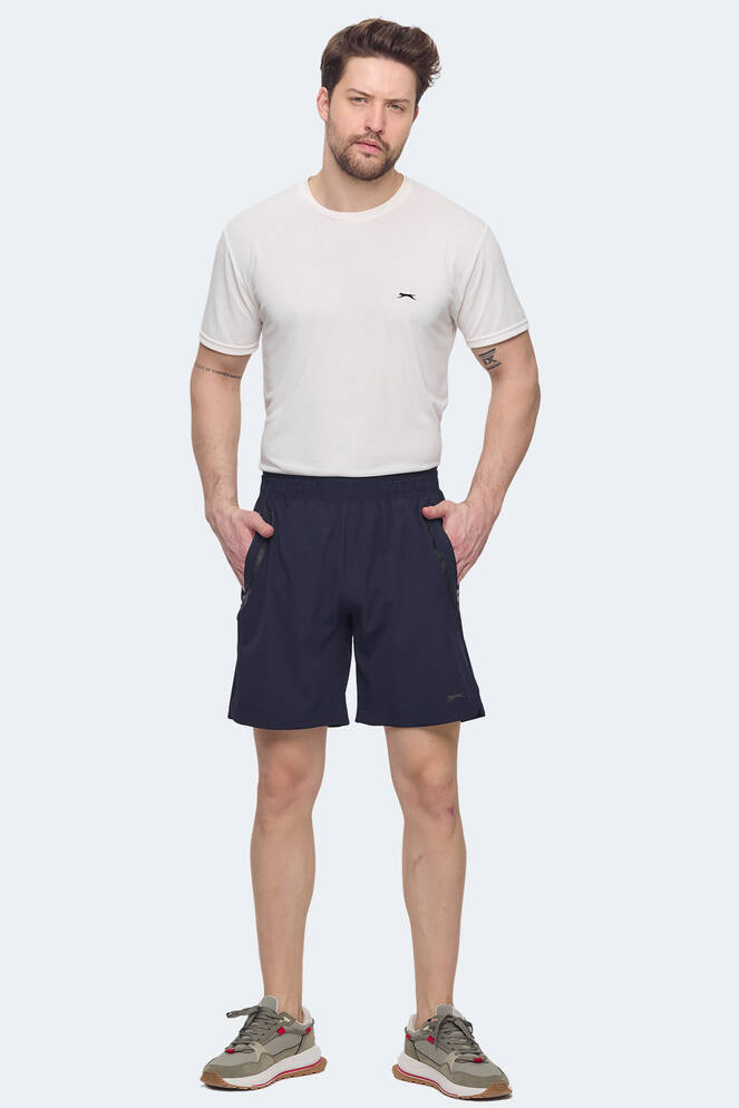 Slazenger VIKTOR Erkek Cepli Lacivert Şort