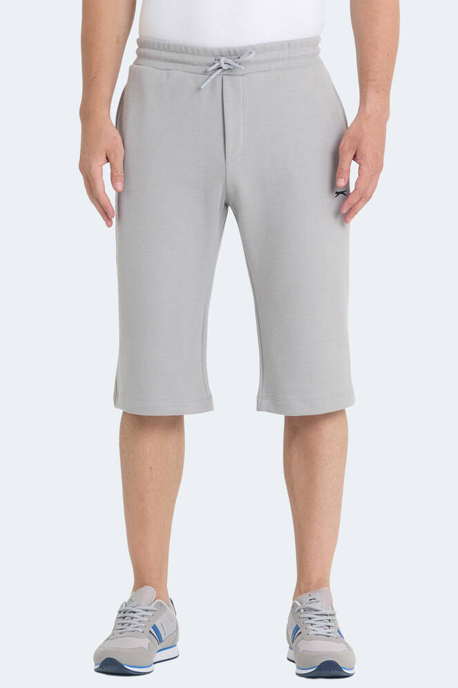 Slazenger VILJA I Erkek Cepli Kapri Gri Şort