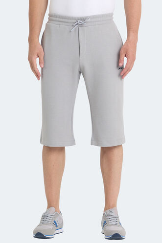 Slazenger VILJA Erkek Şort Gri - Thumbnail