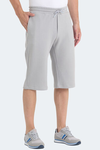 Slazenger VILJA Erkek Şort Gri - Thumbnail