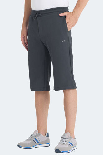 Slazenger - Slazenger VILJA Erkek Şort Koyu Gri