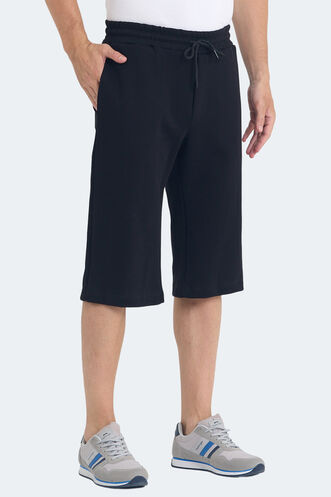 Slazenger VILJA Erkek Şort Siyah - Thumbnail