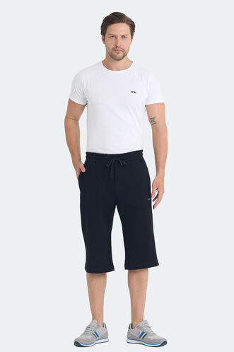 Slazenger VILJA Erkek Şort Siyah - Thumbnail