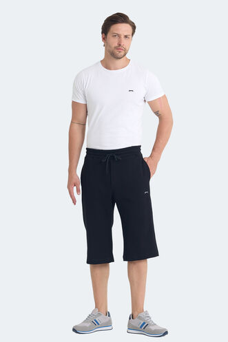 Slazenger VILJA Erkek Şort Siyah - Thumbnail