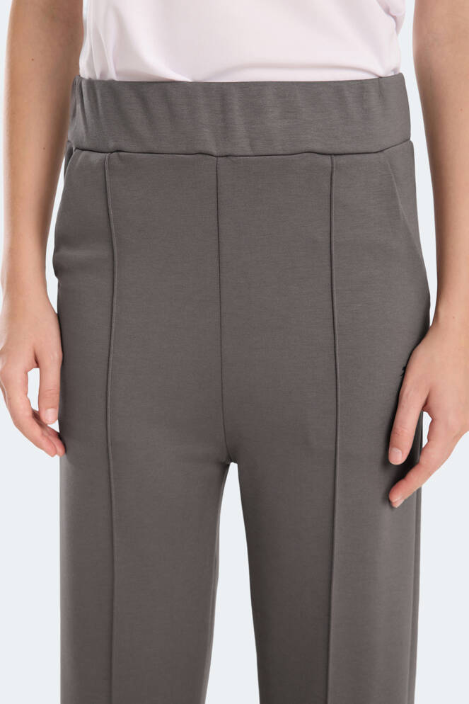 Slazenger VILLE CZG Kadın Bol Paça Koyu Gri Eşofman Altı