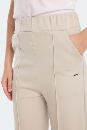 Slazenger VILLE CZG Kadın Bol Paça Taş Gri Eşofman Altı - Thumbnail