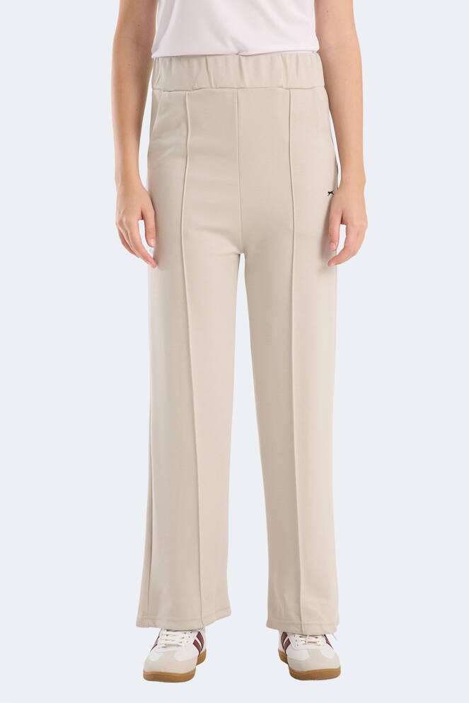 Slazenger VILLE CZG Kadın Bol Paça Taş Gri Eşofman Altı