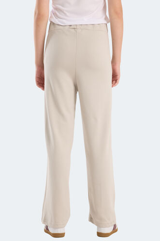 Slazenger VILLE CZG Kadın Bol Paça Taş Gri Eşofman Altı - Thumbnail