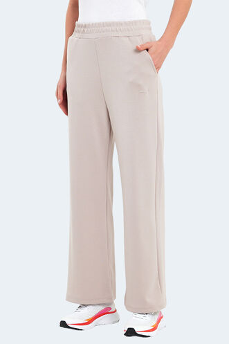 Slazenger VILLE Women's Tracksuit Bottom Stone Grey - Thumbnail