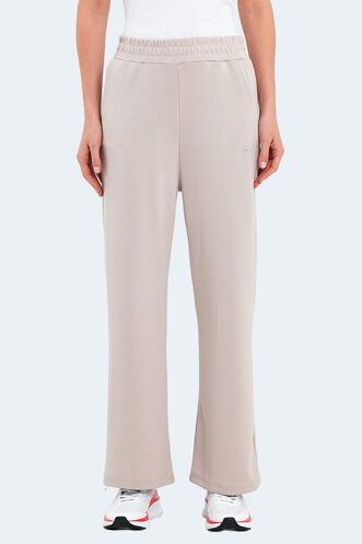 Slazenger VILLE Women's Tracksuit Bottom Stone Grey - Thumbnail