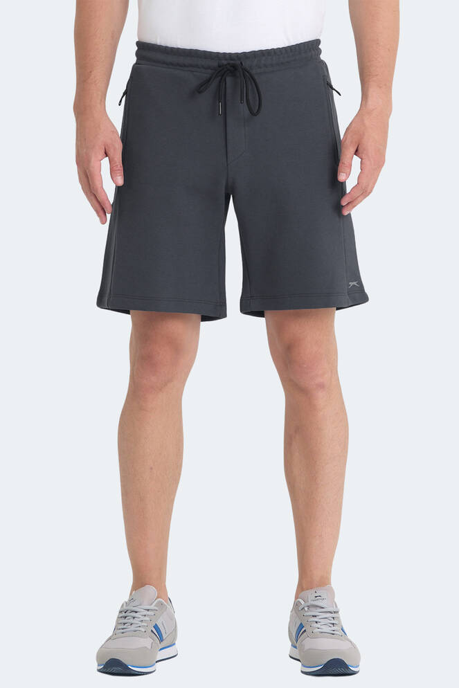 Slazenger VILTE I Erkek Cepli Koyu Gri Şort