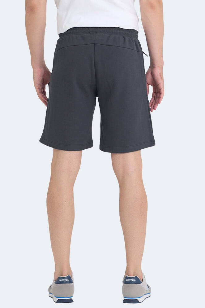 Slazenger VILTE I Erkek Cepli Koyu Gri Şort