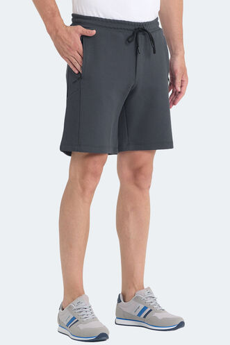 Slazenger VILTE Erkek Şort Koyu Gri - Thumbnail