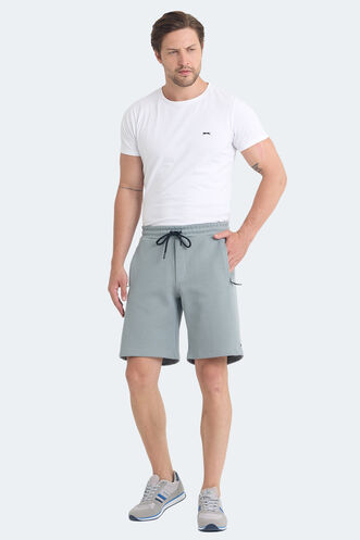 Slazenger VILTE I Erkek Cepli Su Yeşili Şort - Thumbnail