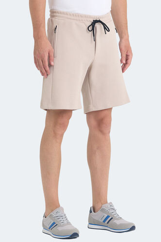 Slazenger VILTE Erkek Şort Taş Gri - Thumbnail