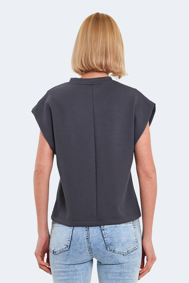 Slazenger VINCENZA Women's T-Shirt Dark Gray