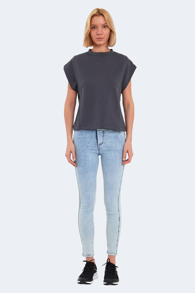 Slazenger VINCENZA Women's T-Shirt Dark Gray