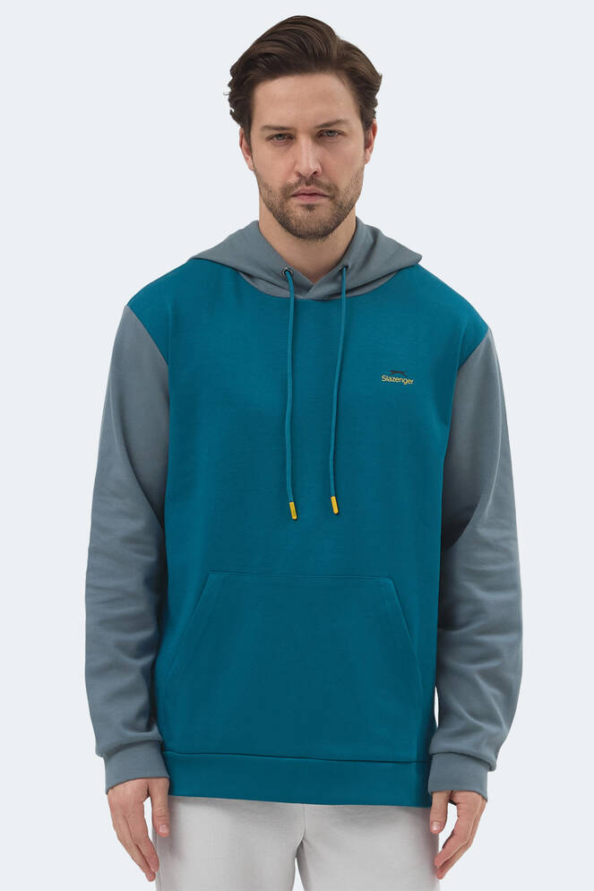 Slazenger VIOLA Erkek Sweatshirt Petrol