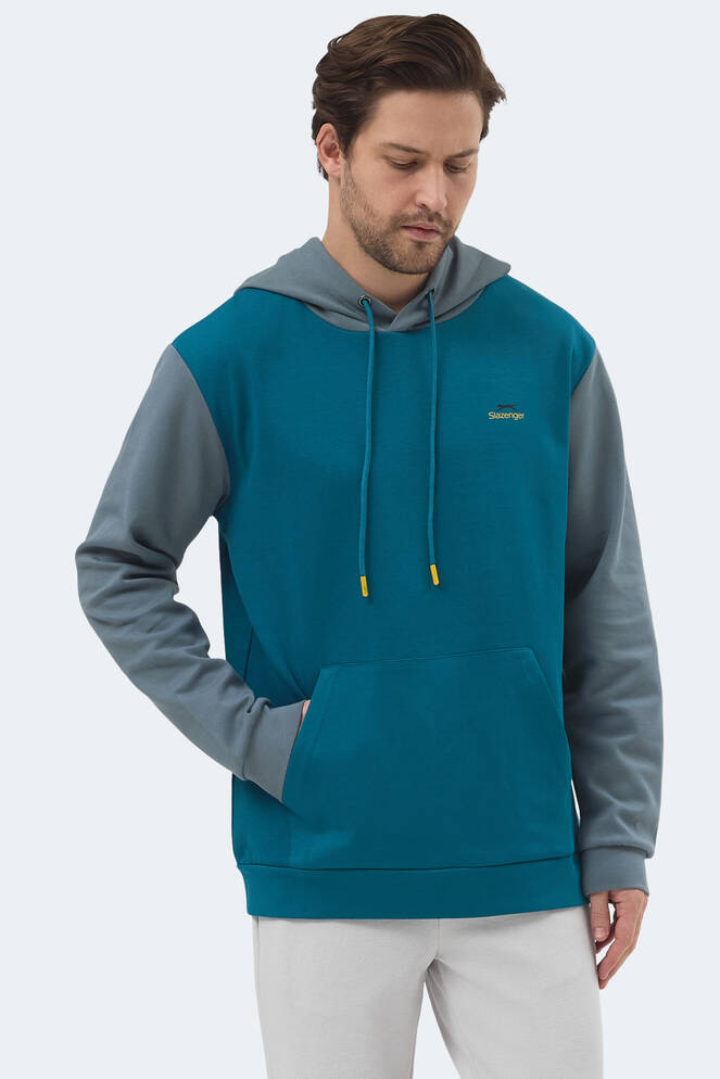 Slazenger VIOLA Erkek Sweatshirt Petrol