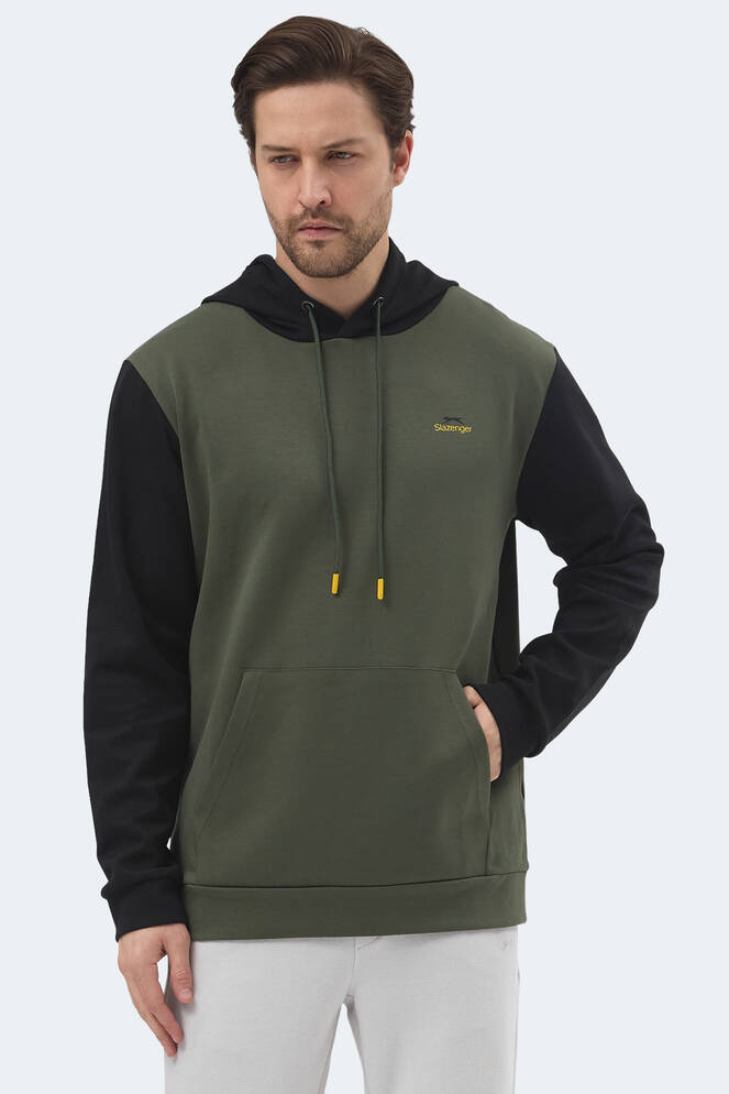 Slazenger VIOLA Men's Sweatshirt Khaki - Black