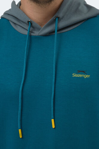 Slazenger VIOLA Men's Sweatshirt Petrol - Thumbnail
