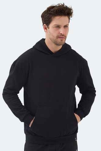 Slazenger VIOLENCE Kadın Sweatshirt Siyah - Thumbnail