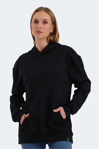 Slazenger - Slazenger VIOLENCE Women's Sweatshirt Black