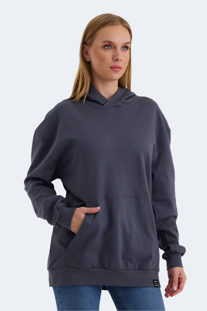 Slazenger VIOLENCE Women's Sweatshirt Dark Grey