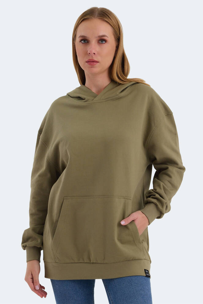 Slazenger VIOLENCE Women's Sweatshirt Khaki