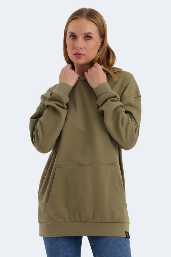 Slazenger VIOLENCE Women's Sweatshirt Khaki
