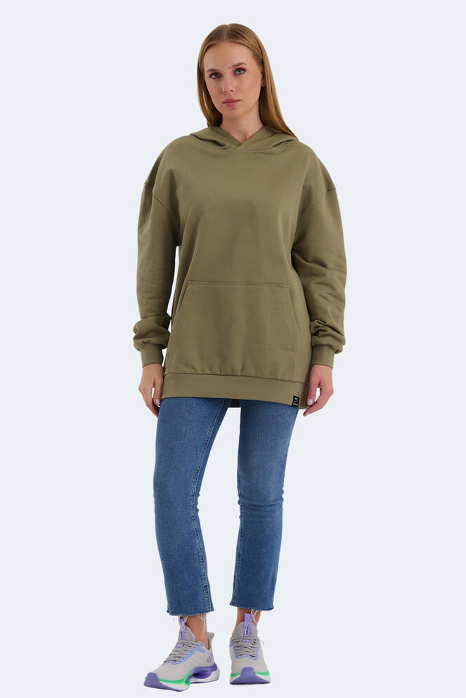 Slazenger VIOLENCE Women's Sweatshirt Khaki