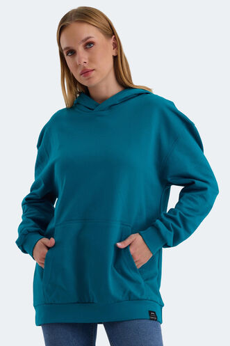 Slazenger - Slazenger VIOLENCE Women's Sweatshirt Petrol