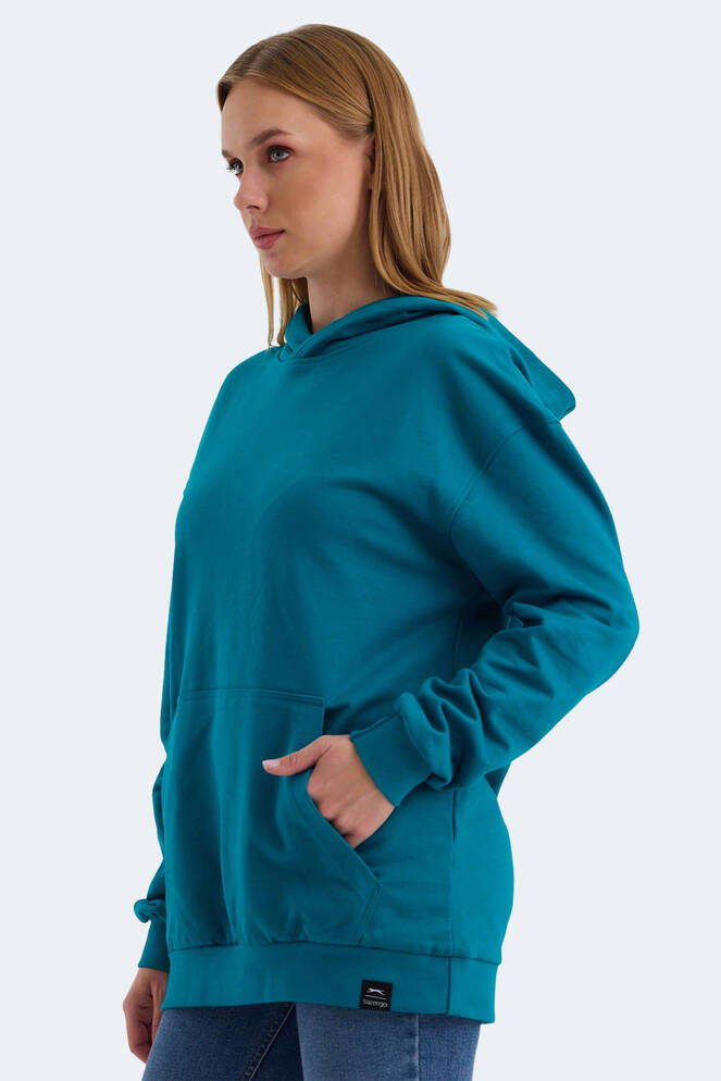Slazenger VIOLENCE Women's Sweatshirt Petrol