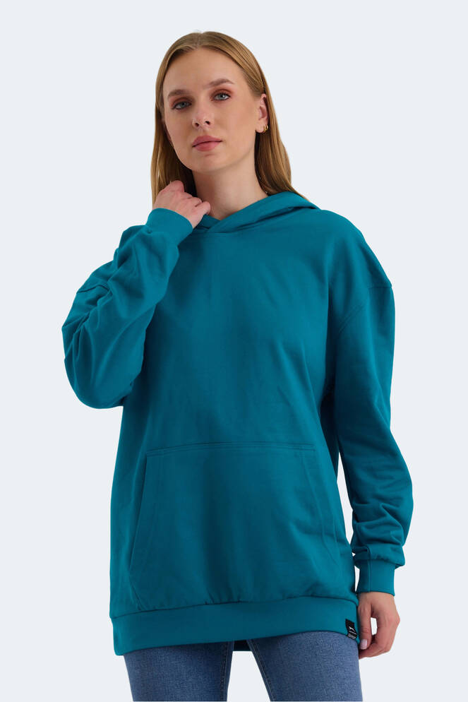 Slazenger VIOLENCE Women's Sweatshirt Petrol