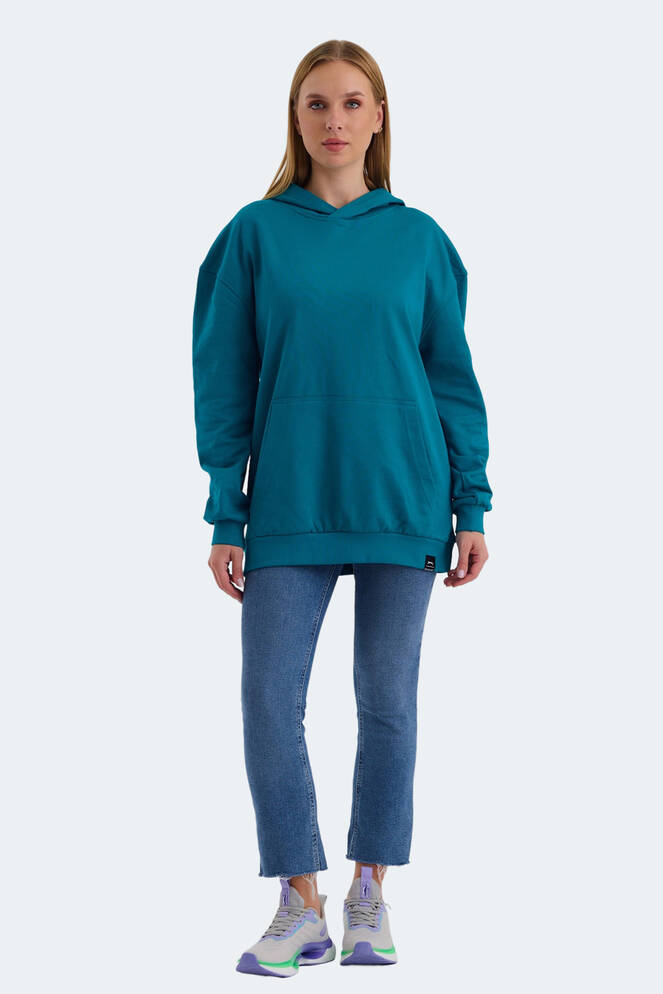 Slazenger VIOLENCE Women's Sweatshirt Petrol