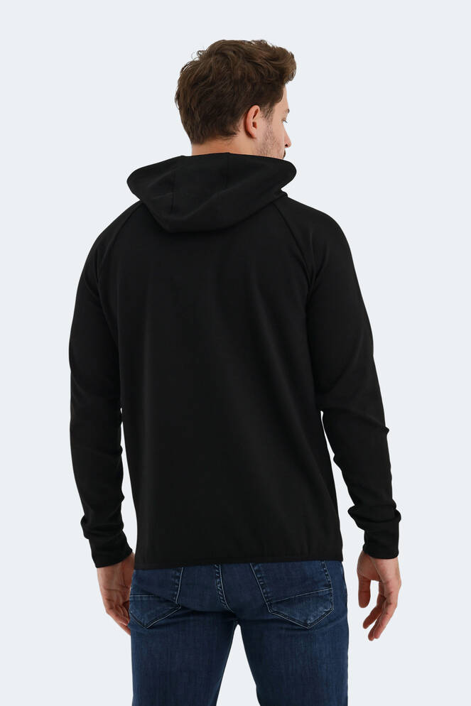 Slazenger VIOLET Men's Sweatshirt Black