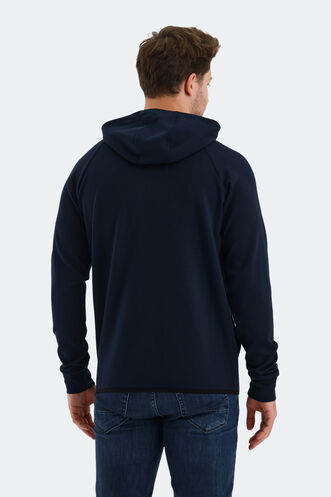 Slazenger VIOLET Men's Sweatshirt Navy - Thumbnail