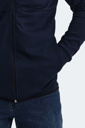 Slazenger VIOLET Men's Sweatshirt Navy - Thumbnail
