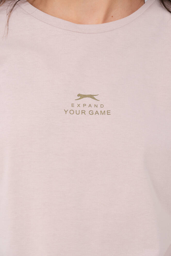 Slazenger VIRAJ Kadın Tişört Taş Gri