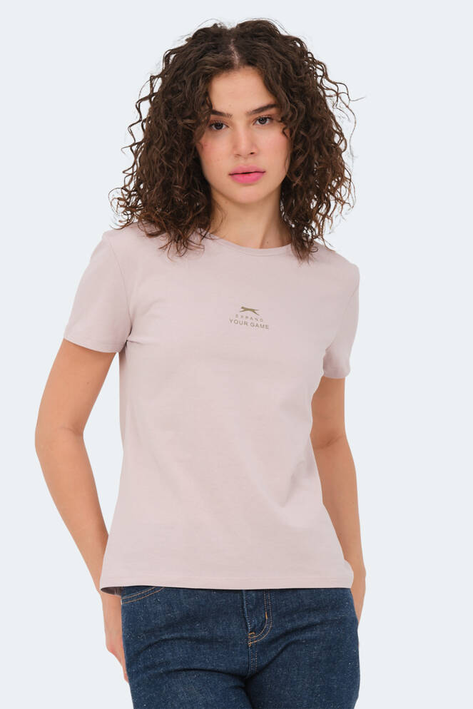 Slazenger VIRAJ Women's T-Shirt Stone Gray