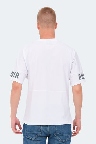 Slazenger VISION Erkek T-Shirt Beyaz - Thumbnail