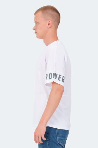 Slazenger VISION Erkek T-Shirt Beyaz - Thumbnail