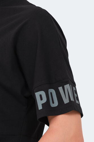 Slazenger VISION Erkek T-Shirt Siyah - Thumbnail