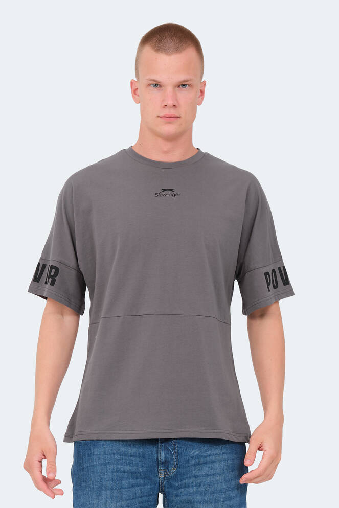 Slazenger VISION Men's T-Shirt Dark Gray