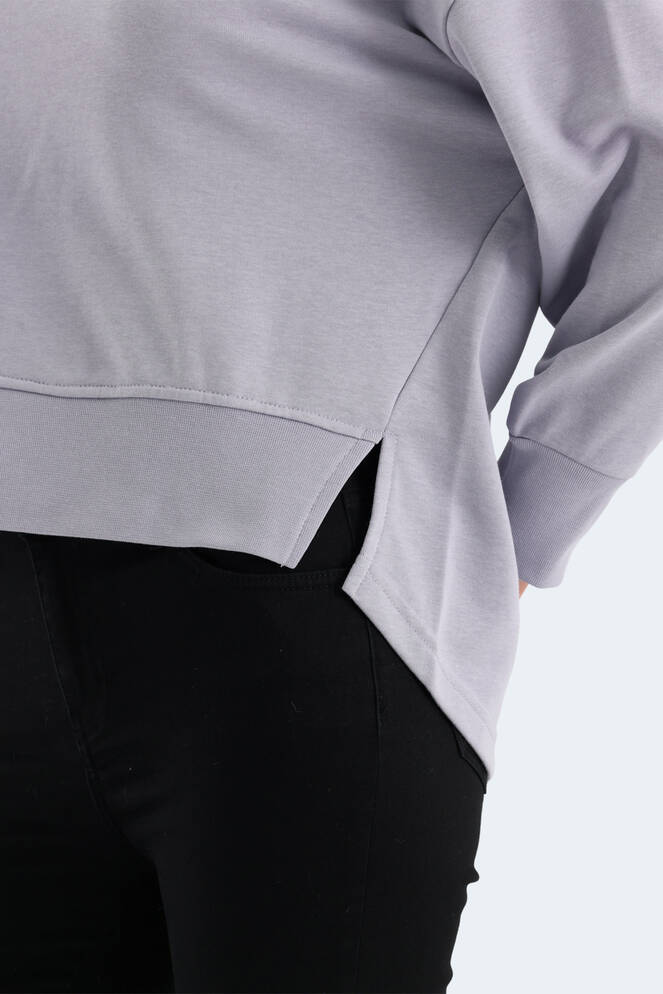 Slazenger VITAL OVERSIZE Women's Sweatshirt Lilac