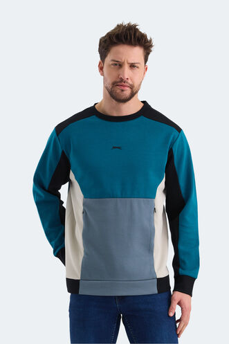Slazenger - Slazenger VITALI Men's Sweatshirt Petrol