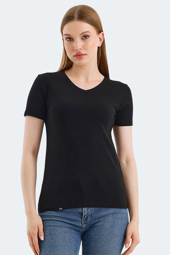 Slazenger - Slazenger VIVEK Women's T-Shirt Black